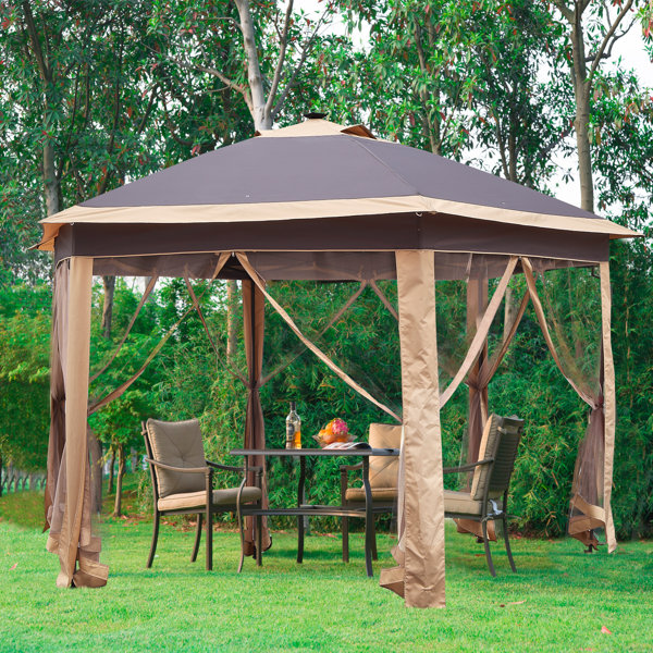 GDY 13 Ft. x 10 Ft. Metal Patio Gazebo & Reviews Wayfair Canada